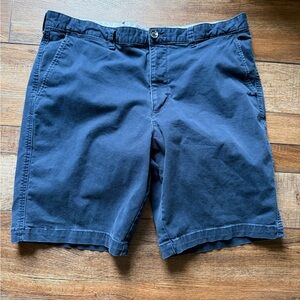 George Men's Dark Blue Flat Front Shorts